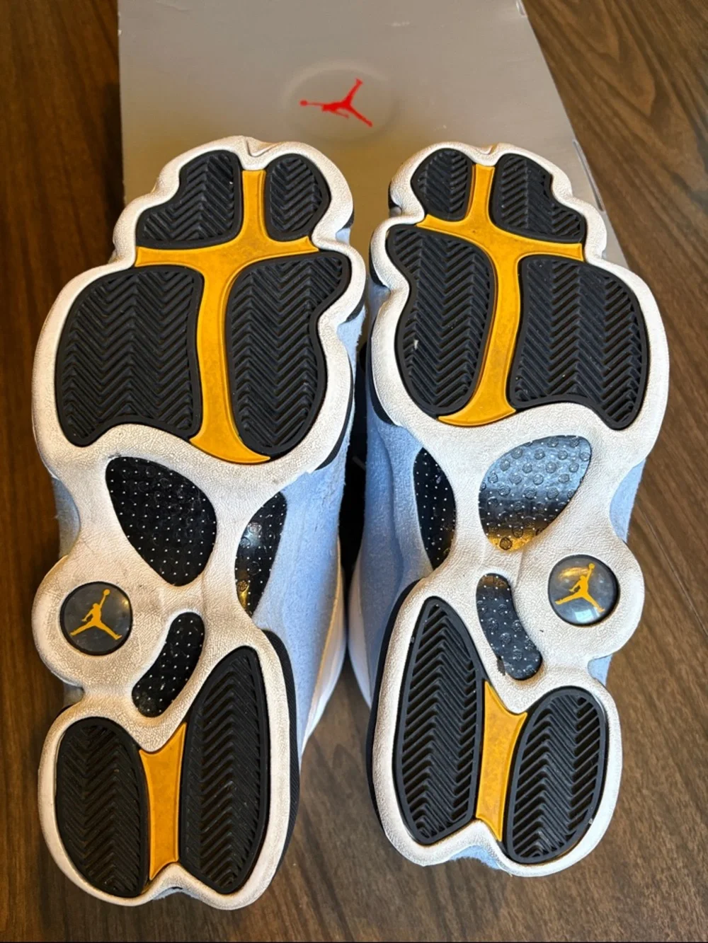 Nike Air Jordan 13 Retro Size 8.5 Blue Gray White Low Top Shoes